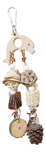 Juguete Para Masticar Pájaros, Cuerda Colgante, Juguete