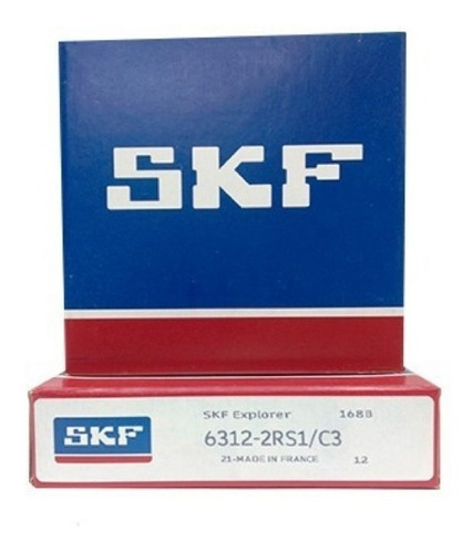 Rodamiento Rolinera 6312 2rs Skf Original