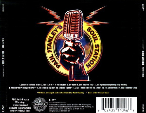 Paul Stanley's Soul Station- Now And Then (cd Nuevo Import)