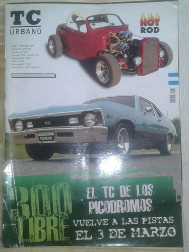 Revista Tc Urbano Carlos Menditeguy Cupe Chevrolet 