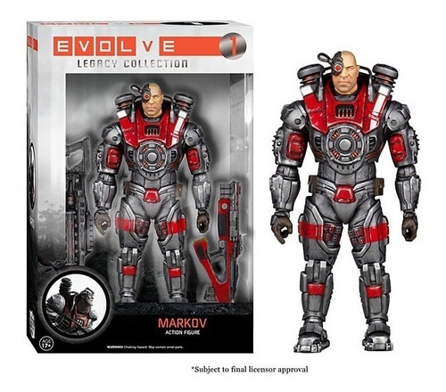 Figura De Acción Evolve Legacy - Markov #1