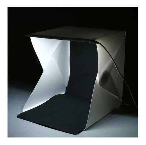 Imagen 9 de 10 de Mini Estudio Caja Luz Fotografía Usb Led 30x30 Estudio