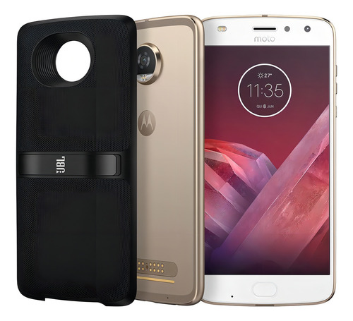Moto Z2 Play New Sound Edition Dual SIM 64 GB ouro-fino 4 GB RAM