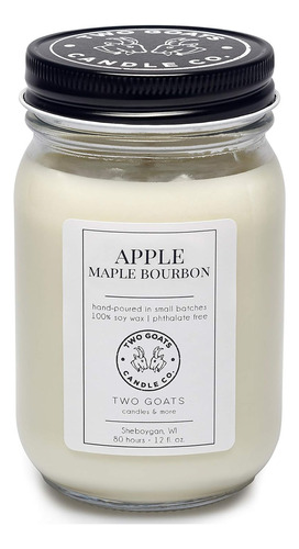 Apple Maple Bourbon Scented Soy Candle | Hand Pouredpulga