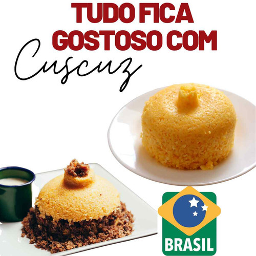Cuscuzeira Com Antiaderente Turim Tramontina 10cm Vermelho