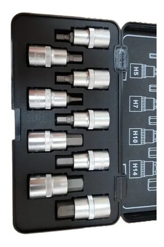 Juego Dado Hex. Milimet. Cuadrante De 1/2 Marca Promi (289)