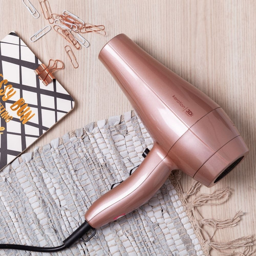 Secador de pelo GA.MA Italy 3D Therapy Diva 3D Keration rosa 220V - 240V