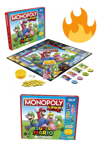 Monopoly Súper Mario Bros Original 1