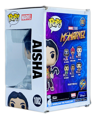Funko Pop Marvel Studios Ms Marvel Aisha #1082