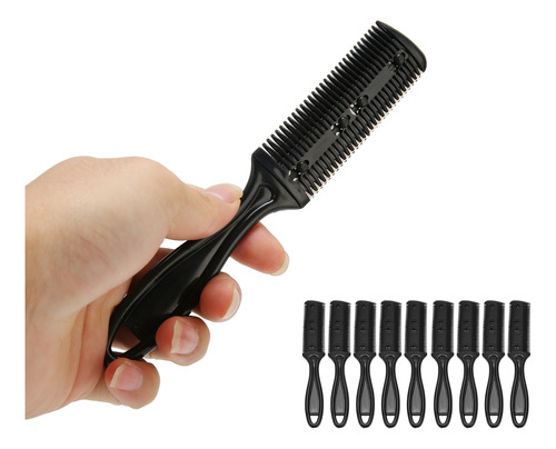 Peine Para Cortar El Pelo, 10 Piezas, Corte, Peinado, Doble
