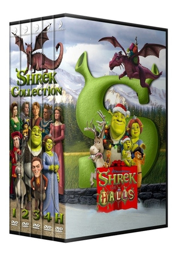 Shrek 1 2 3 4 5 Latino/inglés Subt Español Dvd