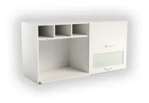 Comprar Alacena Puerta De Vidrio Rebatible Porta Microonda 120x60x30