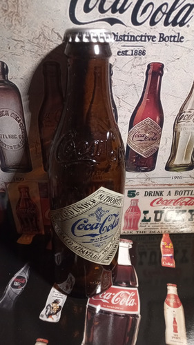 Botella Vacia Coca Cola 250 Ml // Belgrano