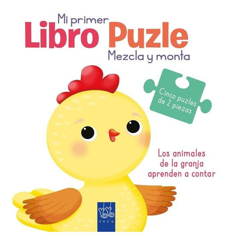 Libro Los Animales De La Granja Aprenden A Contar - Yoyo