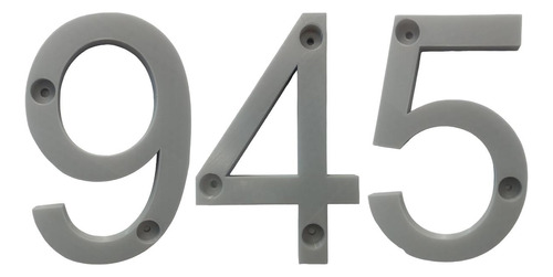 Número De Exterior Decorativos, Mxdgu-945, Número 945,  17.7