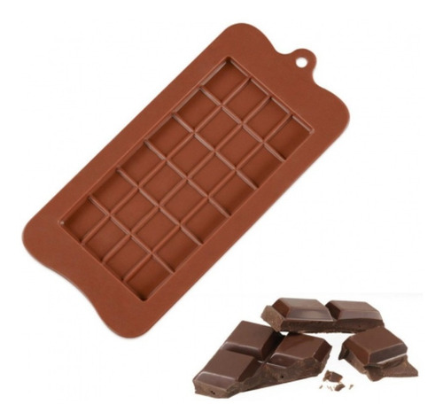 Molde Para Barra De Chocolate Silicona