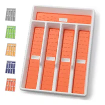 Comprar Organizador De Cubiertos Plástico Bandeja Cajón Cocina
