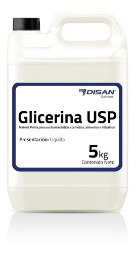 Imagen 1 de 1 de Glicerina Natural Usp 5kg - kg a $15530