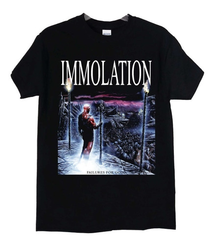 Polera Immolation Failures For Gods Metal Abominatron