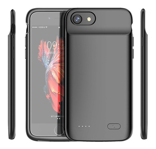 Imagen 7 de 7 de Funda Cargadora Case iPhone 6 6s 7 8 Se2020 Normal Y Plus +
