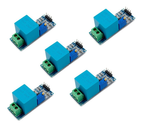 Pack X 5 Sensor De Voltaje 220 Alterna Ac Zmpt101b Arduino