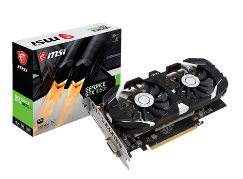 Placa De Video Nvidia Msi Geforce Gtx 1050 Ti Oc 4gb Dual 