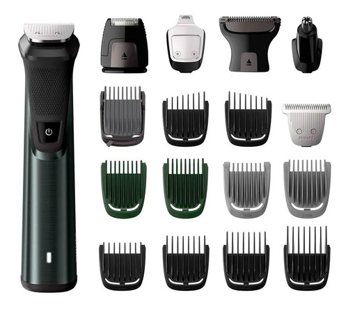 Philips Multigroom Series 7000 Con 18 Accesorios Mg7785/20 Color Negro