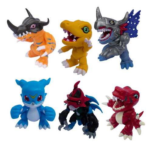 Set Figura De Accion Digimon Coleccionable Anime