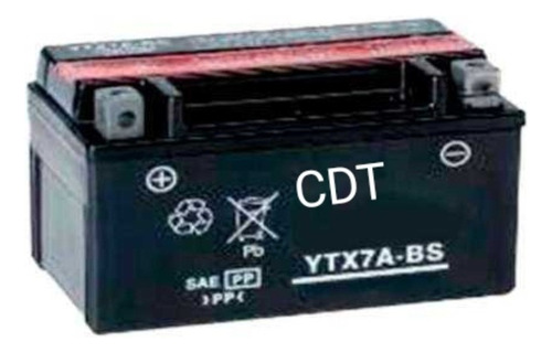 Batería Para Moto En Gel Cdt (ytx7a-bs) 