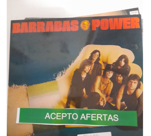 Vinilo Barrabas - Power - Joya De Epoca Original  Edic 1972