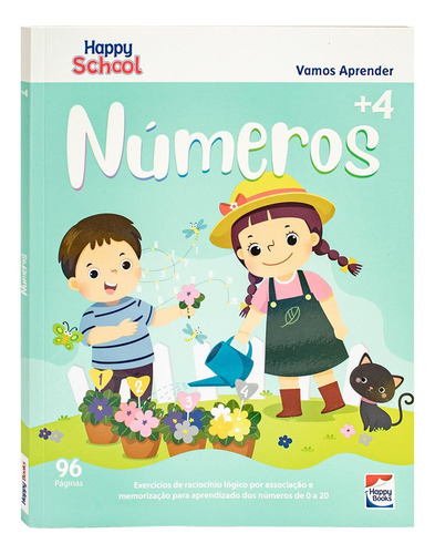 Hs Cartilha De Alfabetização: Números, De Wonderhouse. Editora Happy Books, Capa Mole Em Português