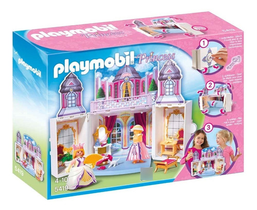 Playmobil Princesas - Box Secreto Castelo Da Princesa - 5419