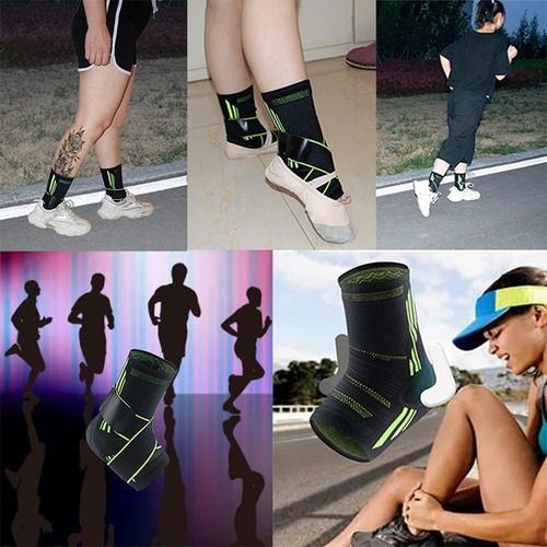 * Tobillera Deportiva, Ajustable Y Transpirable, Para
