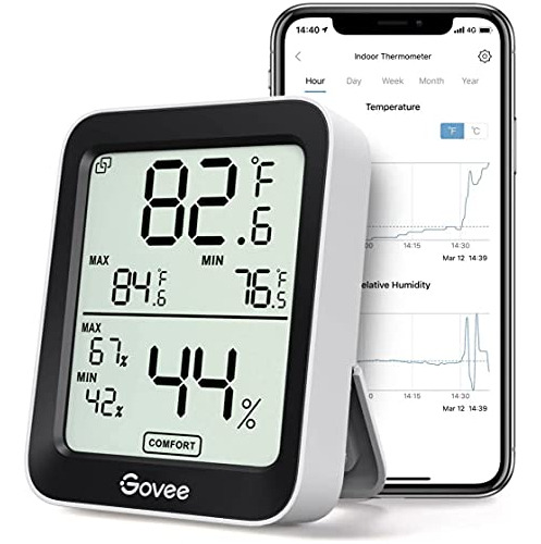 Higrómetro Termómetro Govee Smart Bluetooth Con Notificación