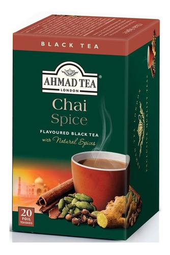 Té Importado Ahmad Tea Chai Spice 20 Bolsas