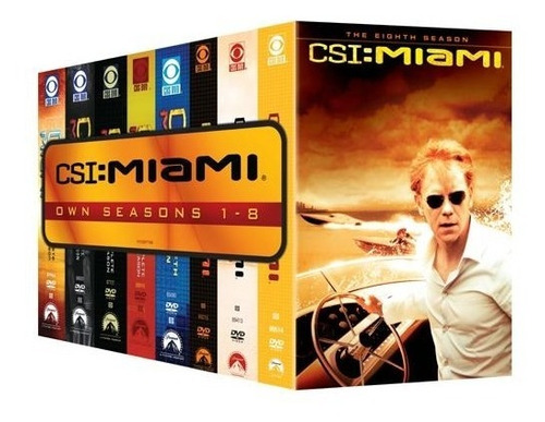 Csi Miami - Serie De Tv - Temporadas 1 A 10, Nuevas.