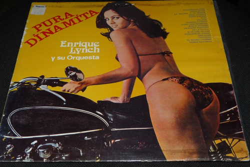 Jch- Enrique Lynch Y Orq. Pura Dinamita Salsa Lp Vinilo