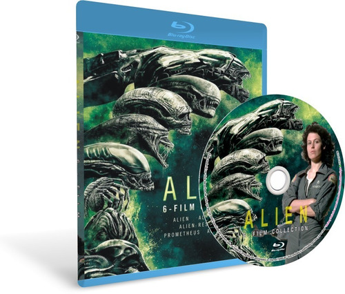 Alien Coleccion Saga 6 Peliculas Blu-ray Mkv Full Hd 1080p