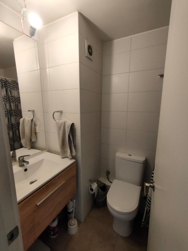 Depto Estudio Ñuñoa Con Terraza Y A Pasos Del Metro
