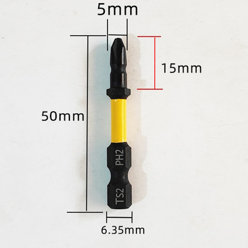Broca De Destornillador Magnético, 5 Piezas, Tornillo Magnét