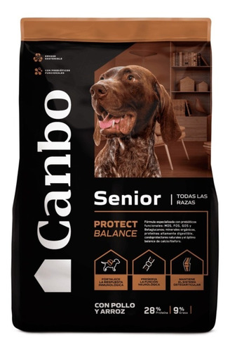 Canbo Balance Senior Pollo Y Arroz 15 Kg