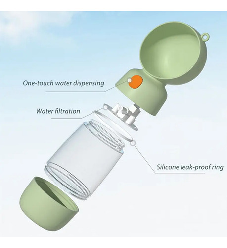 Botella De Agua Para Mascotas, Cachorros, Gatos, Exteriores,