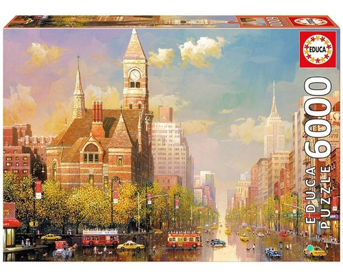 Puzzle New York Afternoon  - 6000 Piezas Educa 16783