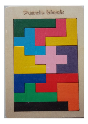 Puzzle Dreamsport M380 Rompecabeza Madera 13 Bloque Encastre