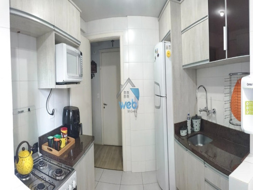 Imagem 13 de 30 de Lindo Apartamento No Residencial Raphael Ville. Com Móveis Planejados E Suíte, No Bairro Capão Raso - Ap00401 - 68745574