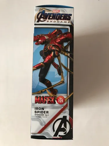 Iron Spider Endgame Mafex Spiderman 121 Medicom 14cms Marvel Iron Spider Endgame Mafex Spiderman 121 Medicom 14cms Marvel