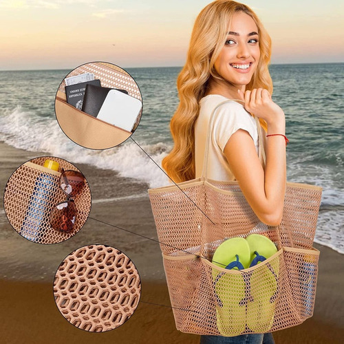 Bb Bolso De Viaje De Playa Portátil Para Hombres Y Mujeres,