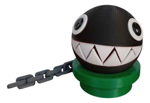 Figura Articulada Chain Chomp Cadenas Mario 3d