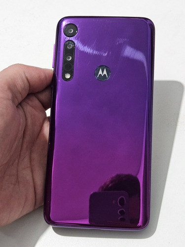 Smartphone Motorola One Macro 64 Gb / 4 Gb Ram Cor Violeta Violeta-escuro (Usado)