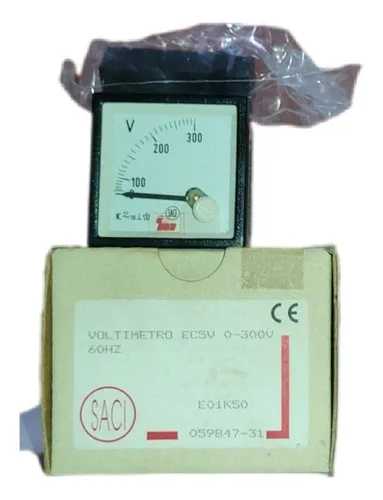 Voltimetro De 0-300 Amp